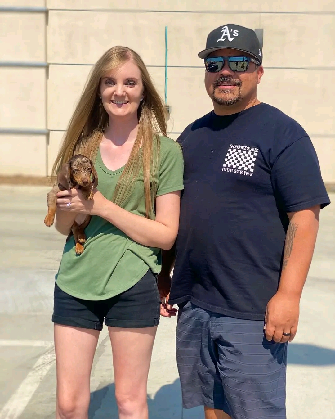 Brianna Cole with Willow